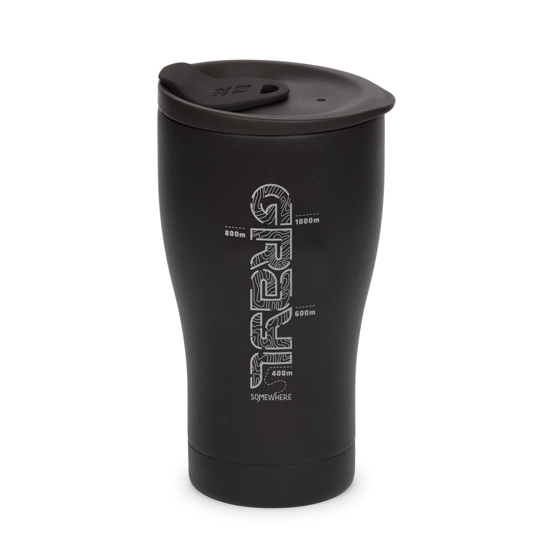 Earthwell® xGrayl 16oz Early Riser™ Tumbler / Volcanic Black